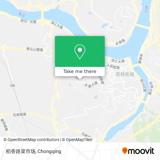 稻香路菜市场 map