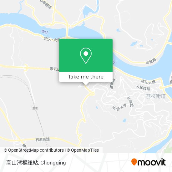 高山湾枢纽站 map