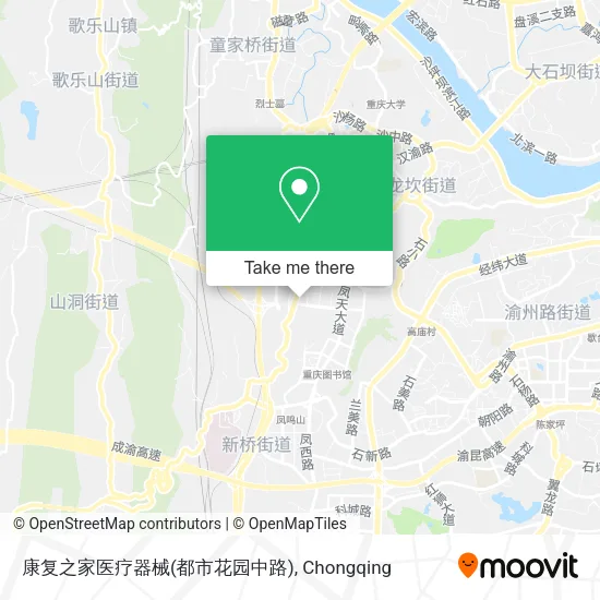 康复之家医疗器械(都市花园中路) map