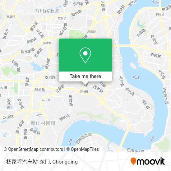 杨家坪汽车站-东门 map