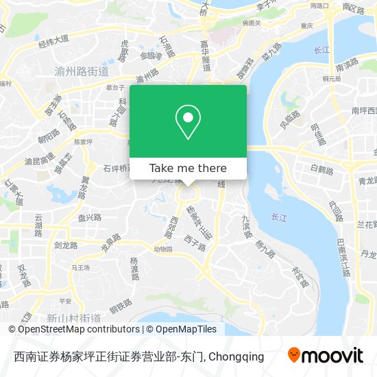 西南证券杨家坪正街证券营业部-东门 map
