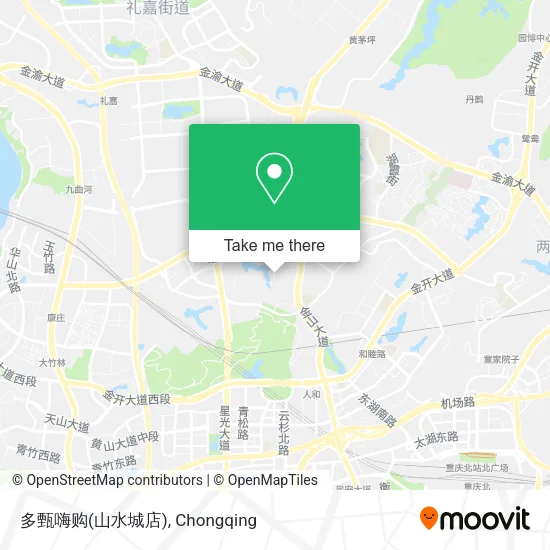 多甄嗨购(山水城店) map