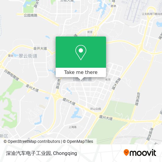深渝汽车电子工业园 map