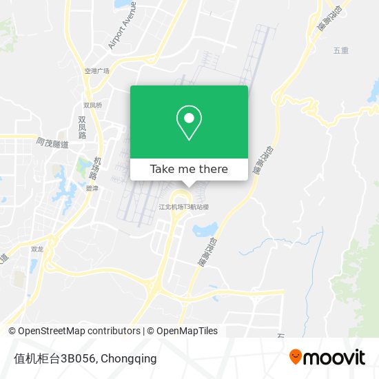 值机柜台3B056 map
