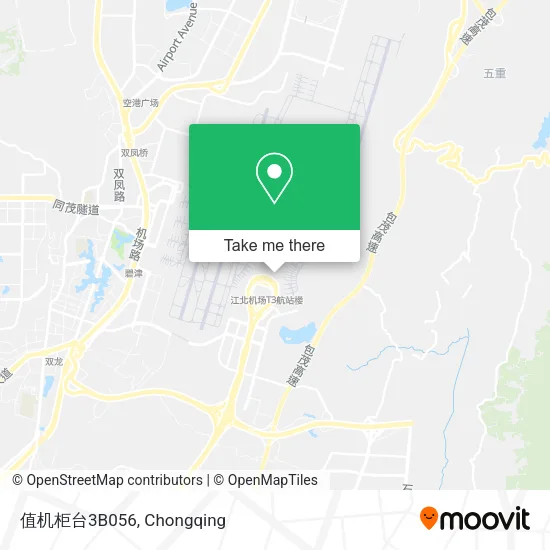 值机柜台3B056 map