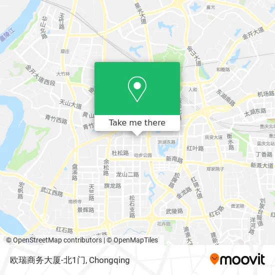 欧瑞商务大厦-北1门 map