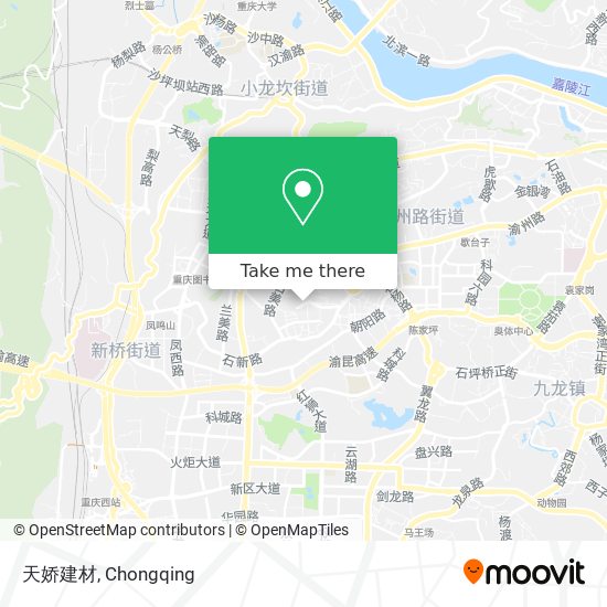 天娇建材 map