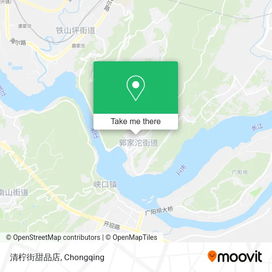 清柠街甜品店 map