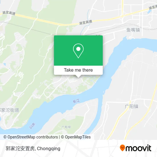 郭家沱安置房 map