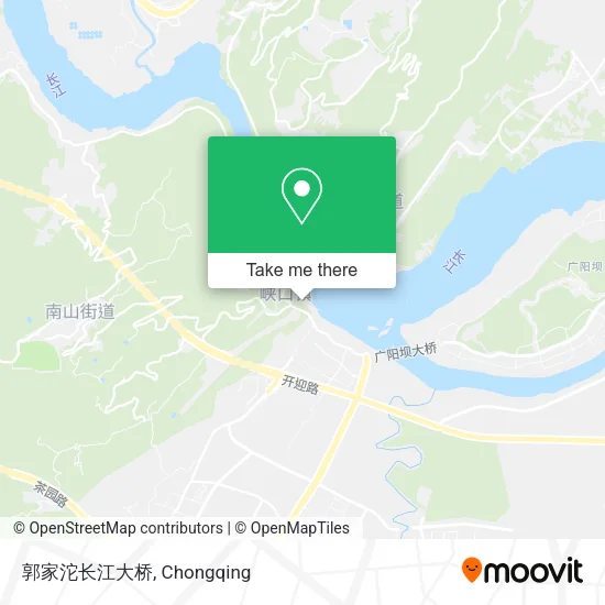 郭家沱长江大桥 map