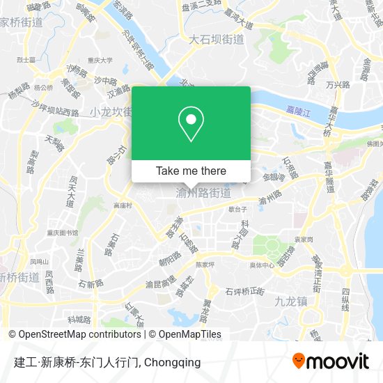 建工·新康桥-东门人行门 map