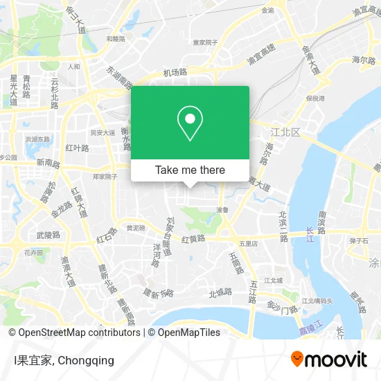 I果宜家 map