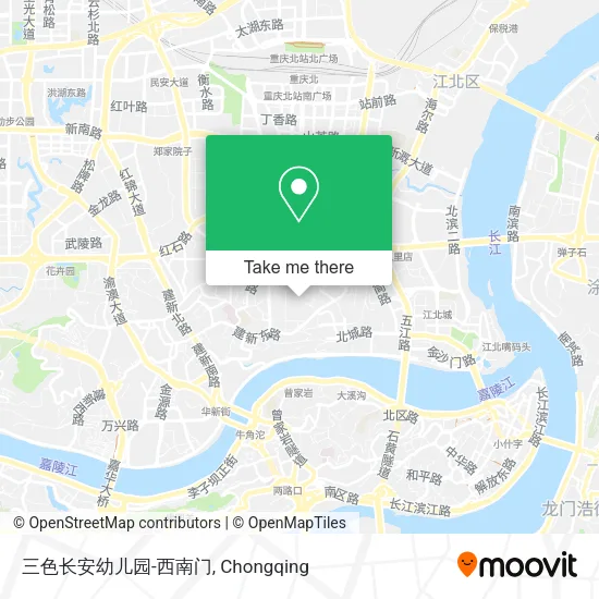 三色长安幼儿园-西南门 map