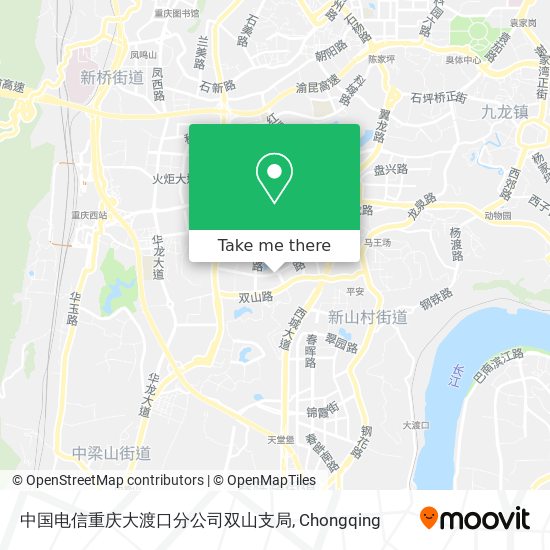 中国电信重庆大渡口分公司双山支局 map