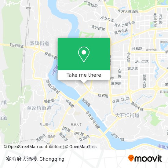 宴渝府大酒楼 map