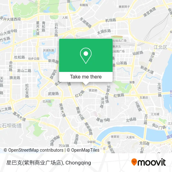 星巴克(紫荆商业广场店) map