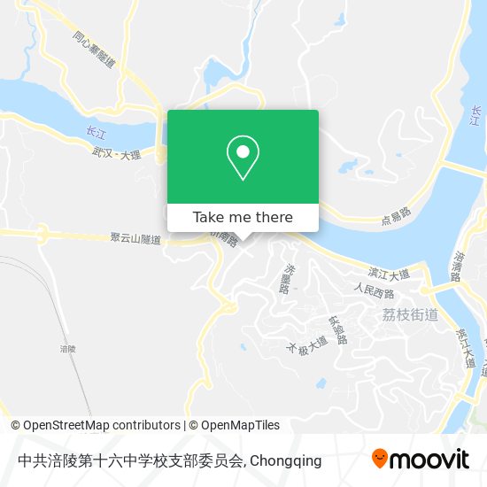 中共涪陵第十六中学校支部委员会 map