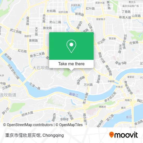 重庆市儒欣居宾馆 map