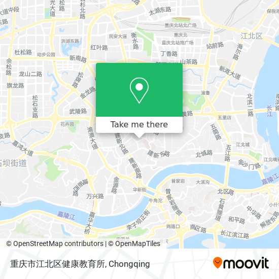 重庆市江北区健康教育所 map