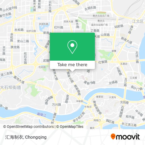 汇海制衣 map