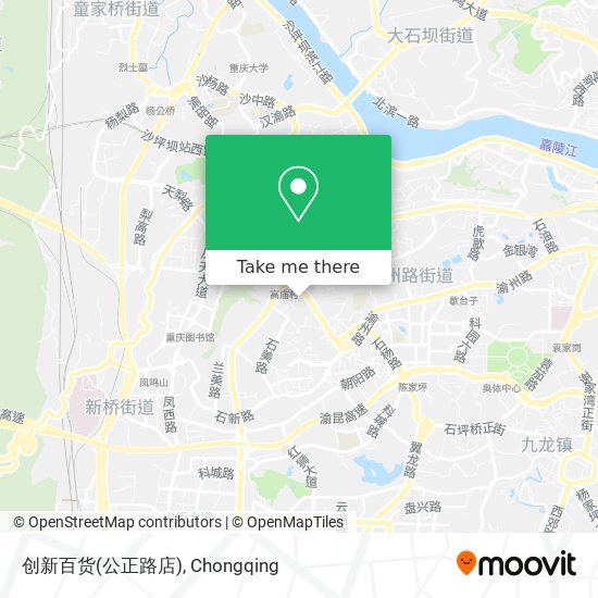 创新百货(公正路店) map