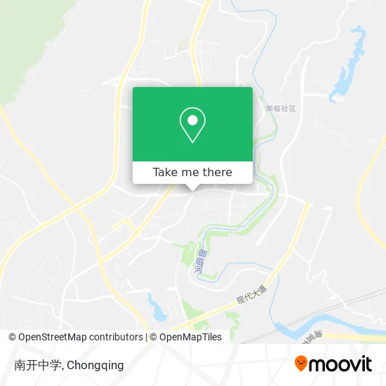 南开中学 map