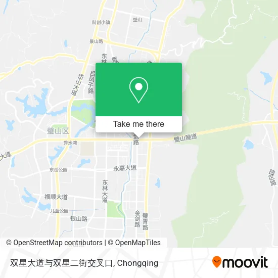 双星大道与双星二街交叉口 map