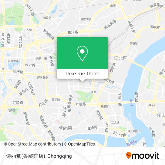 诗丽堂(鲁能院店) map