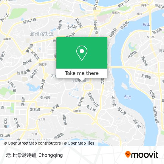 老上海馄饨铺 map