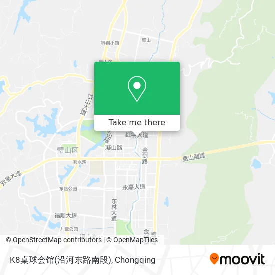 K8桌球会馆(沿河东路南段) map