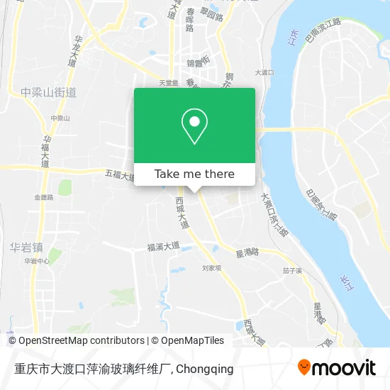 重庆市大渡口萍渝玻璃纤维厂 map