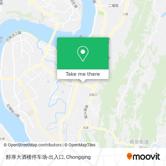 醇厚大酒楼停车场-出入口 map