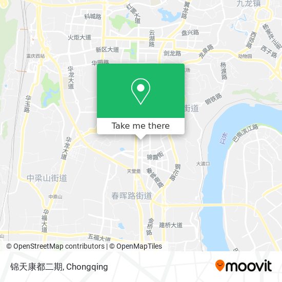 锦天康都二期 map