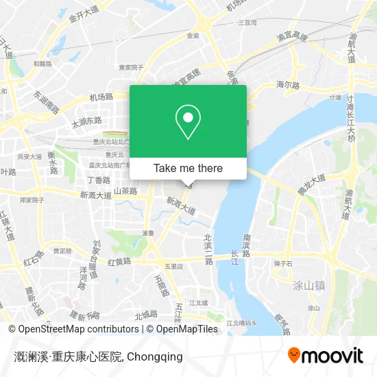 溉澜溪·重庆康心医院 map