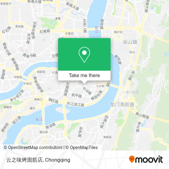 云之味烤面筋店 map