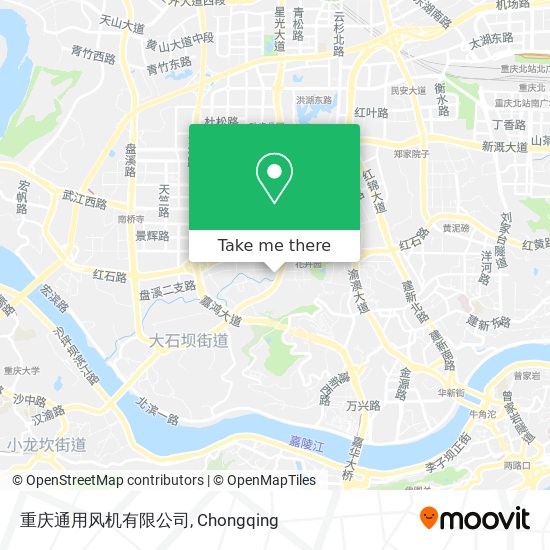 重庆通用风机有限公司 map