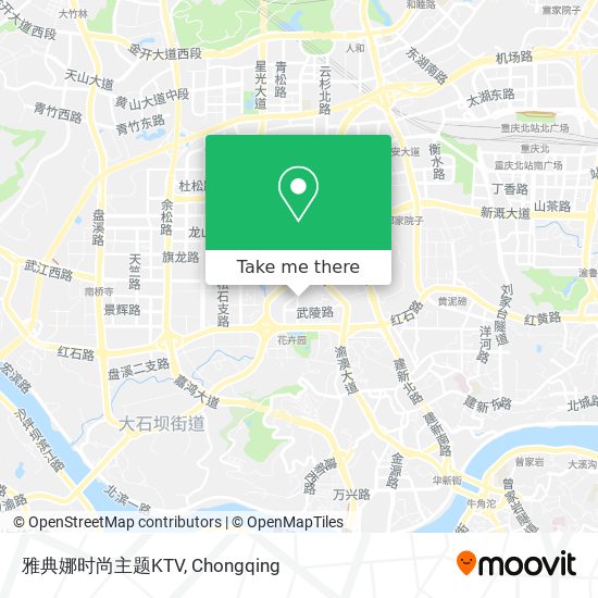 雅典娜时尚主题KTV map