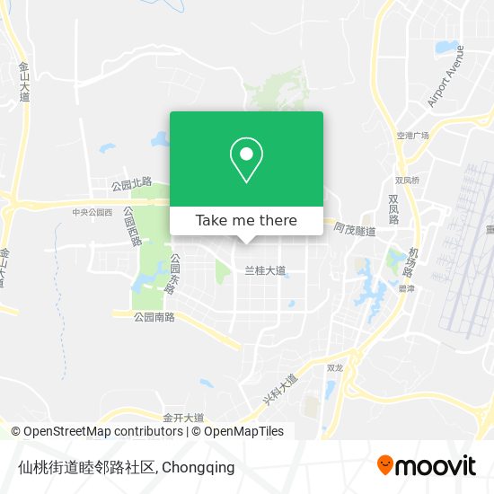 仙桃街道睦邻路社区 map