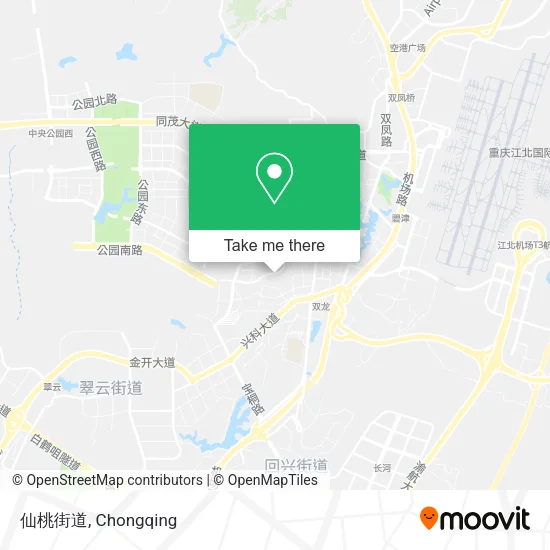 仙桃街道 map