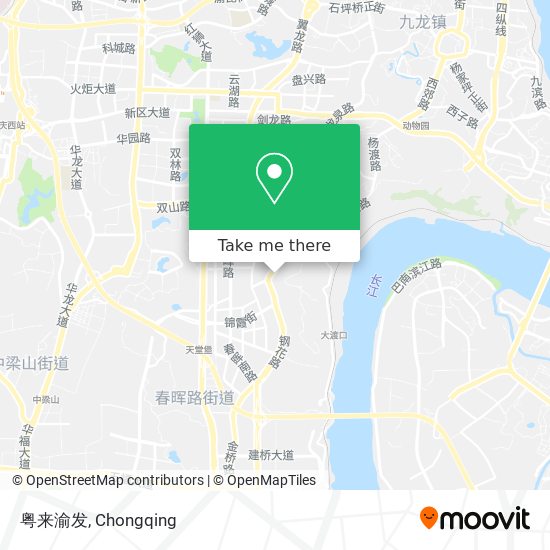 粤来渝发 map