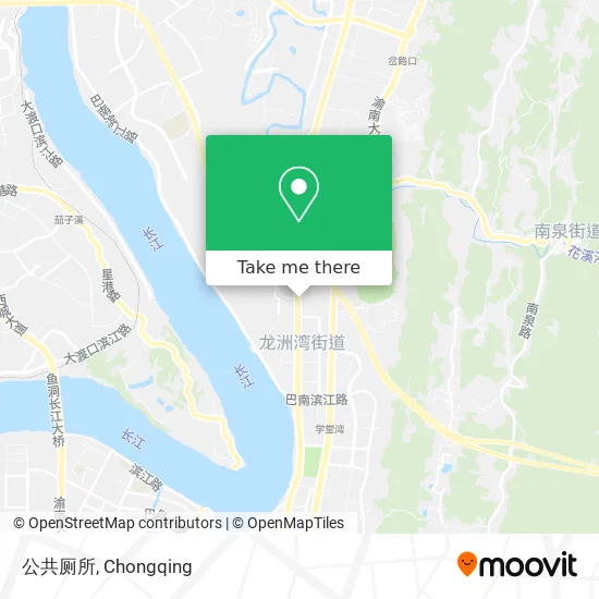 公共厕所 map