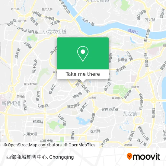 西部商城销售中心 map