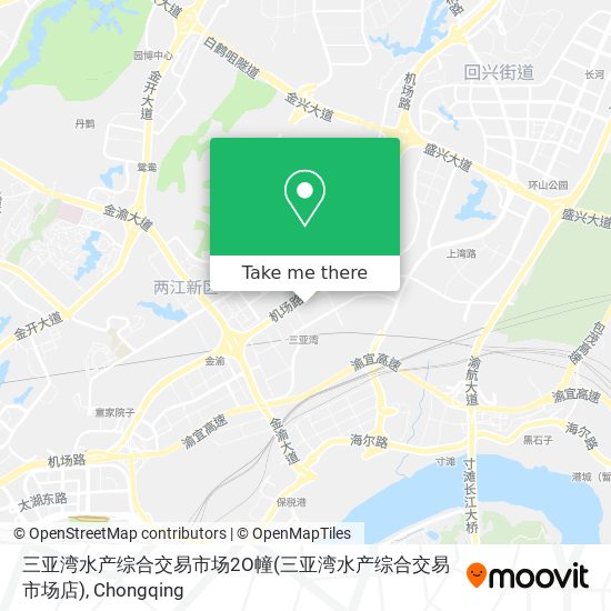 三亚湾水产综合交易市场2O幢(三亚湾水产综合交易市场店) map