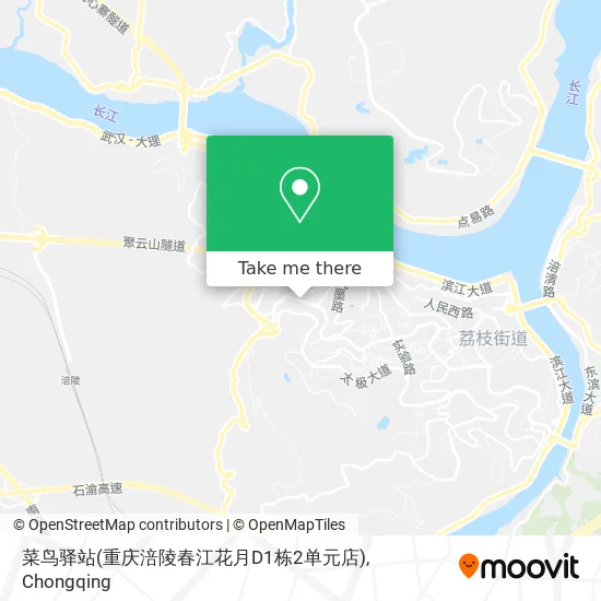 菜鸟驿站(重庆涪陵春江花月D1栋2单元店) map
