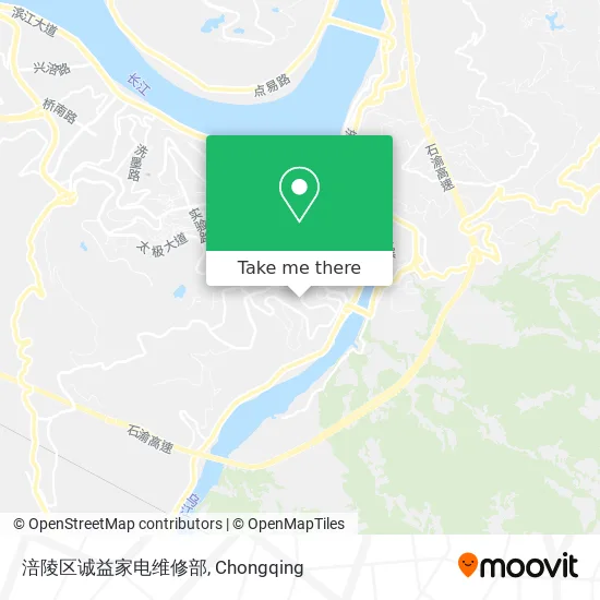 涪陵区诚益家电维修部 map