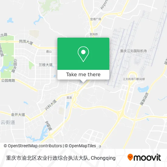 重庆市渝北区农业行政综合执法大队 map