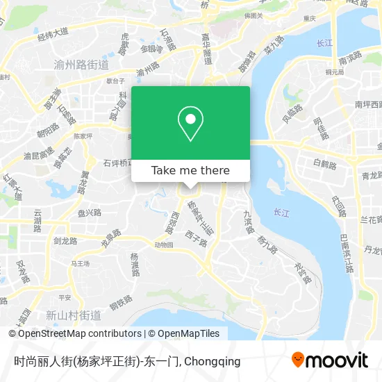 时尚丽人街(杨家坪正街)-东一门 map