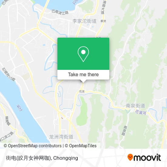 街电(皎月女神网咖) map