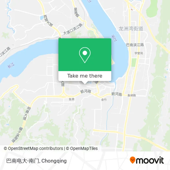 巴南电大-南门 map