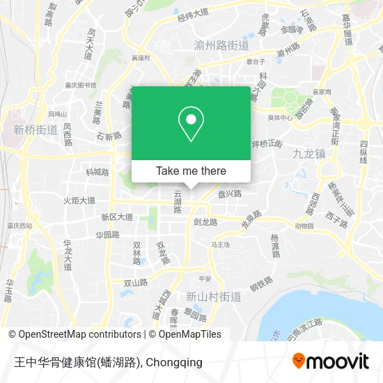王中华骨健康馆(蟠湖路) map